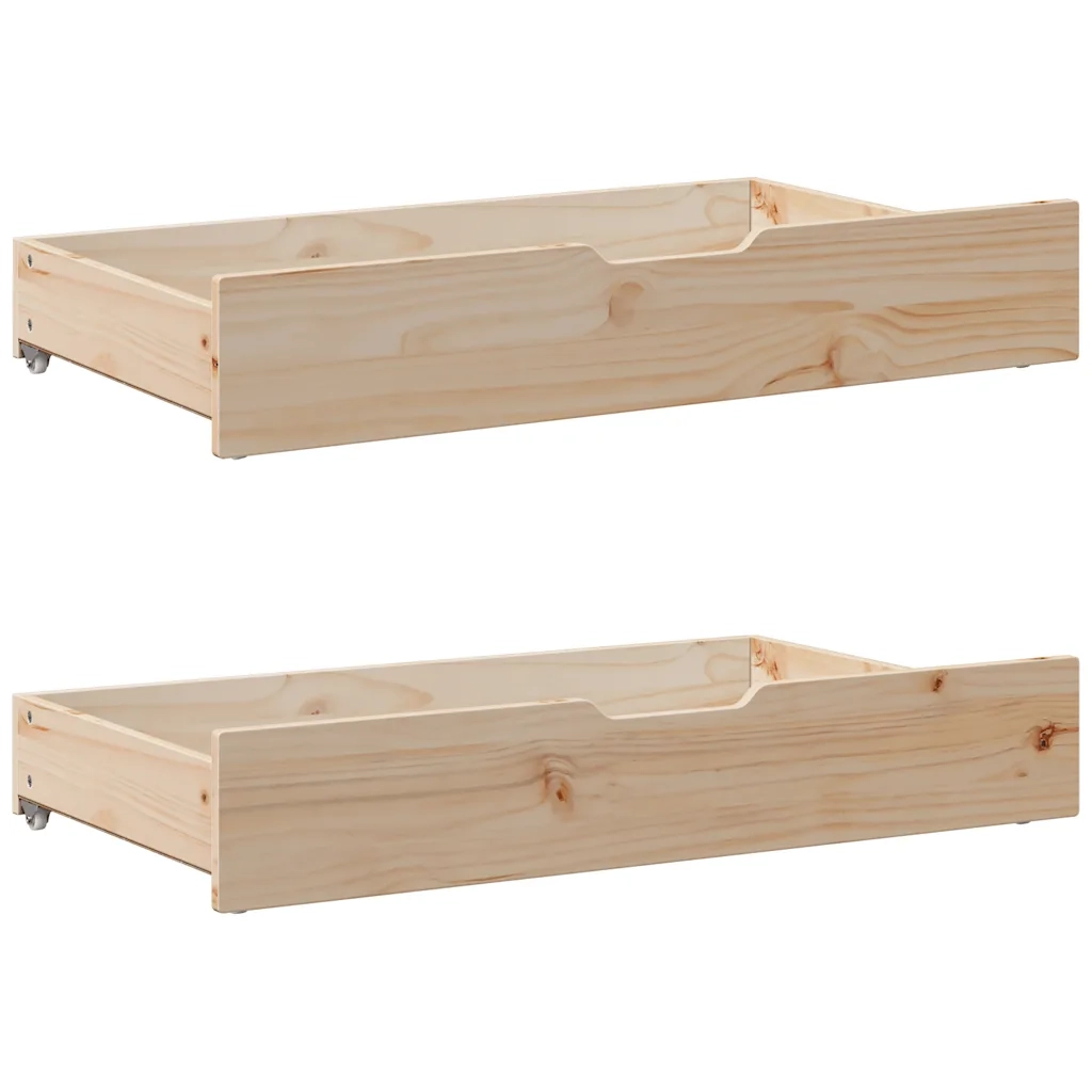 Divano Letto Estraibile con Cassetti senza Materasso 90x200 cm