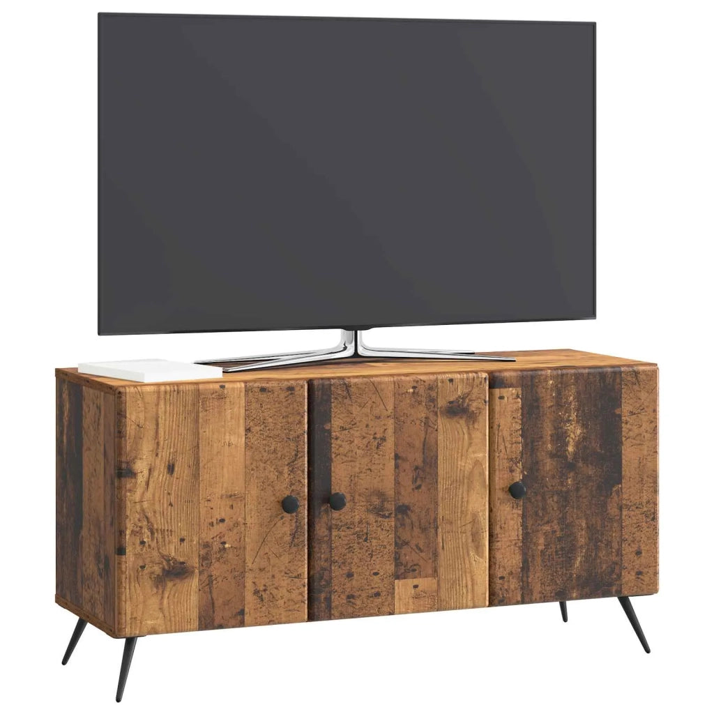 Mobile TV Legno antico 99 x 34,5 x 50 cm Legno ingegnerizzato