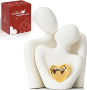 Sostegno per TV per soggiorno Decorazione d'arredo astratta Opera d'arte decorativa Accessori per la cucina Arredamento domestico Simbolo dell'amore Pezzi decorativi per la camera da letto Regali romantici per