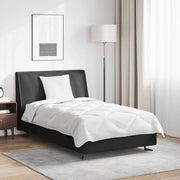 Set Coperta Invernale 2 pcs Bianco 135 x 220 cm Microfibra