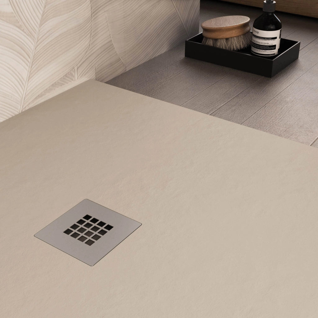 Piatto Doccia in Pietra 75x130 cm Bonussi Ardesia Everest Crema