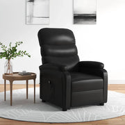 Poltrona Alzapersona Nera in Similpelle 321276