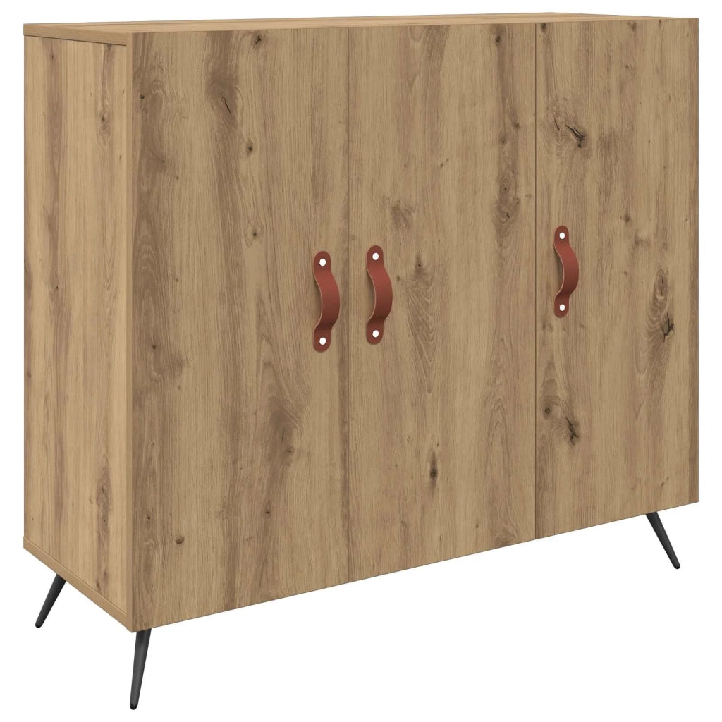 Credenza Rovere artigianale 89,5 x 34 x 80 cm Legno multistrato 879577