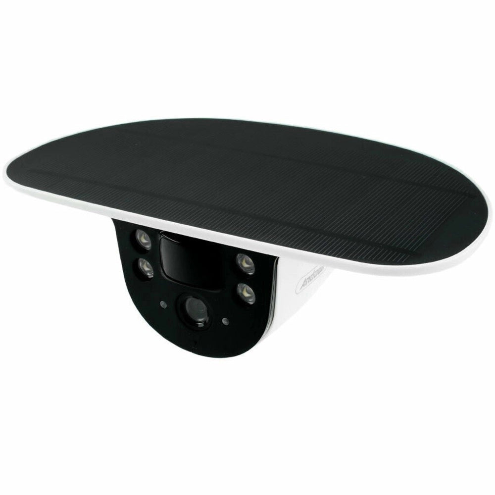 Trade Shop - Telecamera Di Sorveglianza Ip Wireless Per Esterni Ad Energia Solare Wifi Q-s705 -