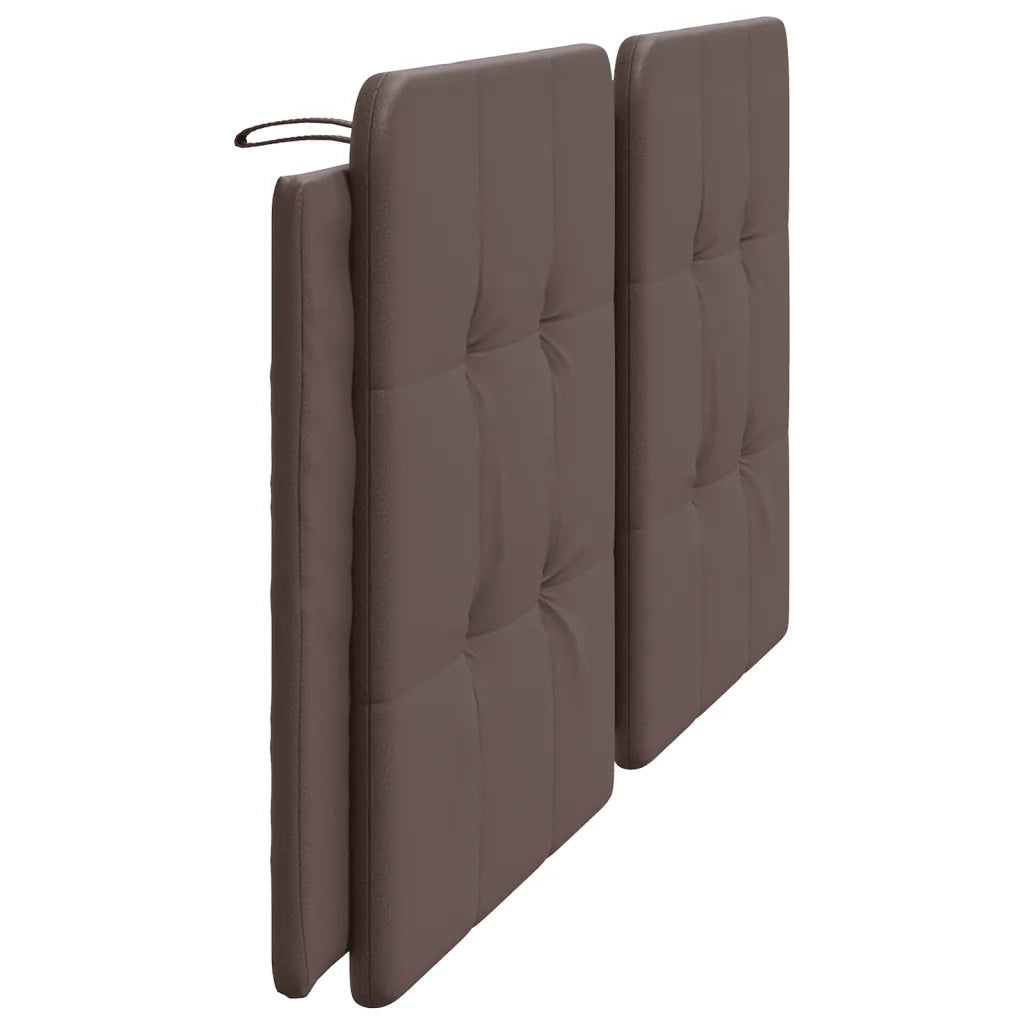 Cuscino Testiera Zadar Marrone 200 cm in Similpelle 374885