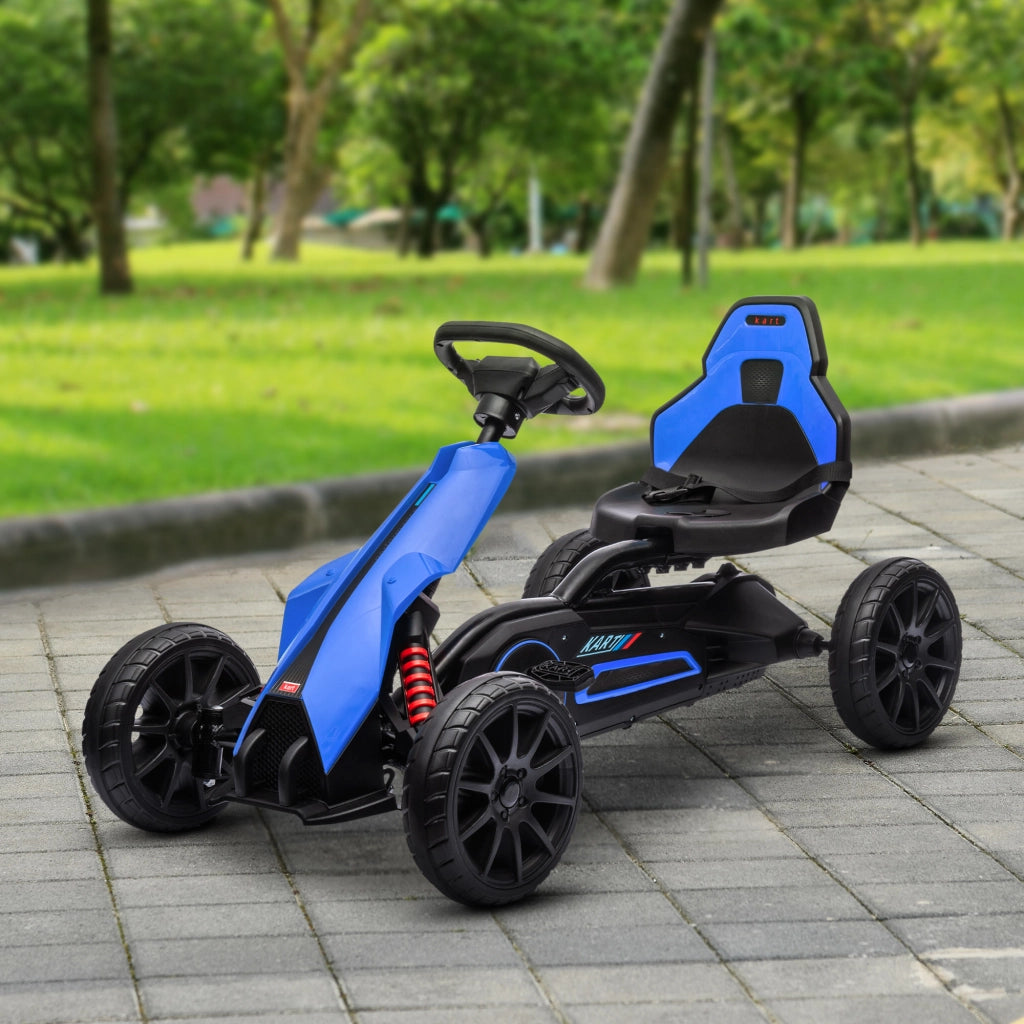 Go Kart Pedal Go Kart per Bambini ¨C zephmum ¨C Blu