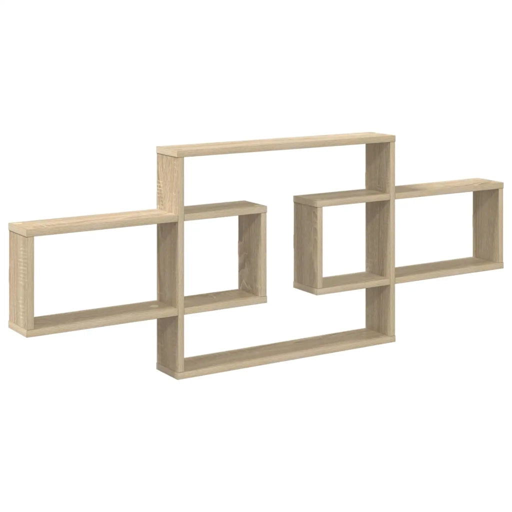 Scaffale da parete Rovere Sonoma 130 x 10 x 50 cm 8012454