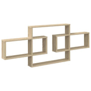 Scaffale da parete Rovere Sonoma 130 x 10 x 50 cm 8012454