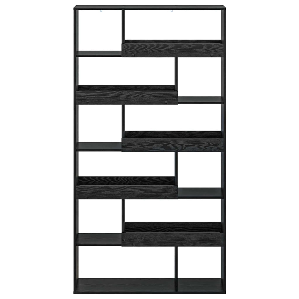 Scaffale per Libri Rovere nero 100 x 33 x 156,5 cm 3446641
