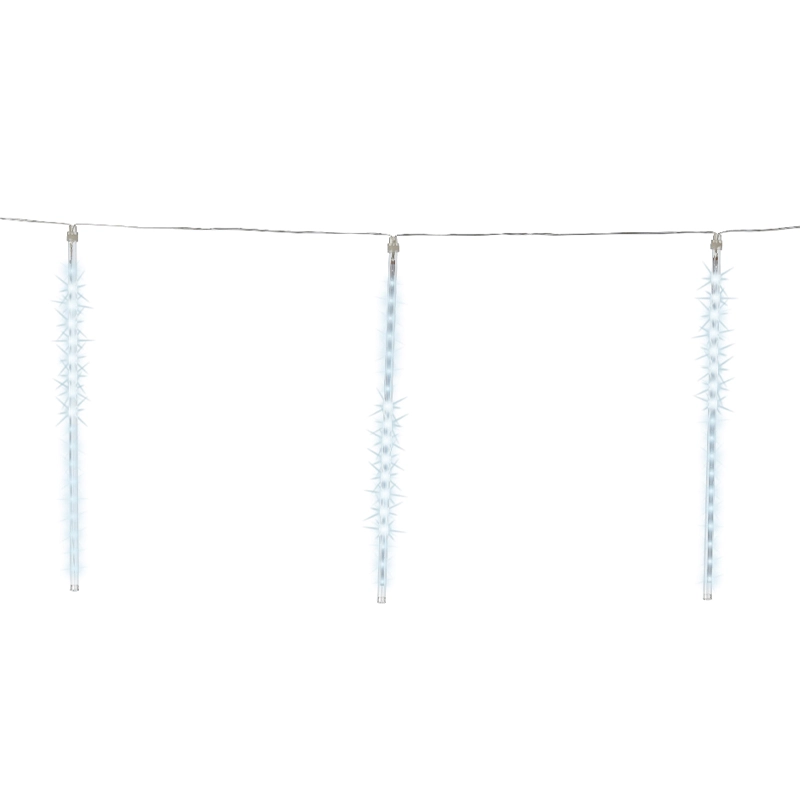 Luci di Natale icicle 216 Led 2 metri bianco freddo
