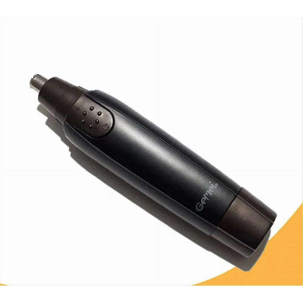 Trade Shop - Rasoio A Batteria Elettrico + Rifinitore Per Naso Orecchie Trimmer 2in1 Gm-7113 -