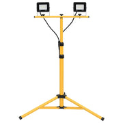 Faretto a LED con Treppiede 2x20 W Bianco Freddo 149659
