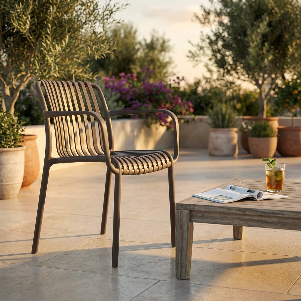 Poltrona da Giardino in Polipropilene cm 58x57x80 - MARGE