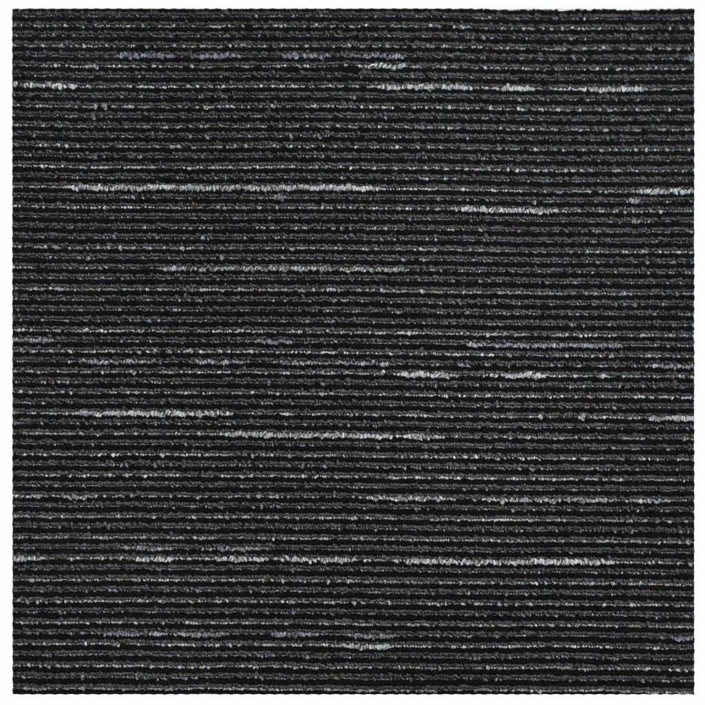 Piastrella per Tappeto Strisce Nere 50 x 50 cm 20 pz CFW2096819