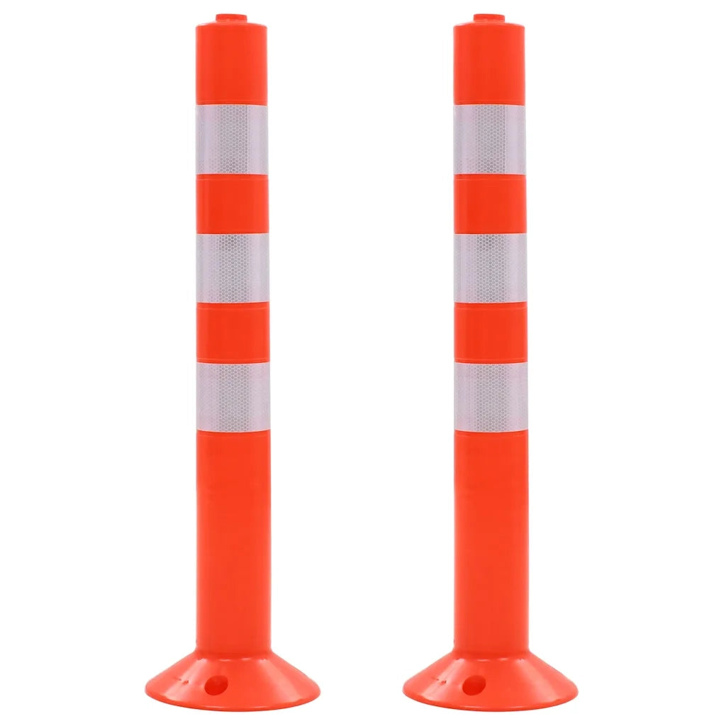 Dissuasore del Traffico 2 pz Plastica 75 cm 142828