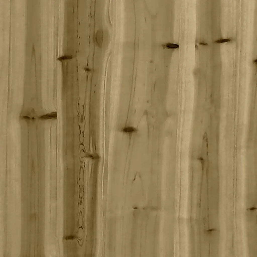 Sedia da patio-Sedie da Giardino con Cuscini 2 pz in Legno Impregnato di Pino 887421