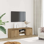 Mobile Porta TV Rovere Artigianale 102x30x36 cm Multistrato 855855