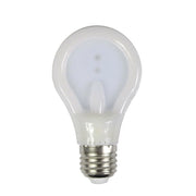 Trade Shop - Lampadina Led Slim Piatta 12w E27 Luce 6500k 3000k 4000k Illuminazione Casa A90 - -bianco Freddo      -