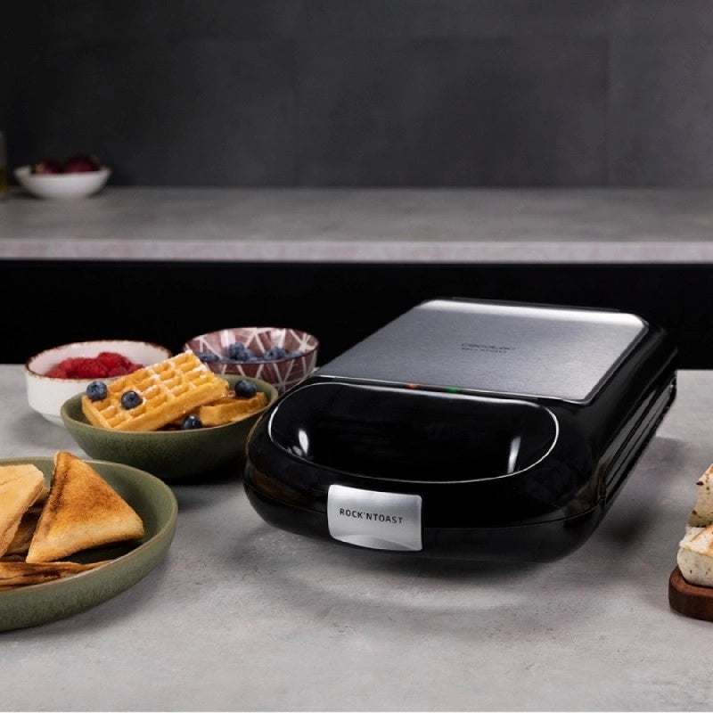 CECOTEC 03112 - Tostapane per sandwich Rock'nToast Family 3in1