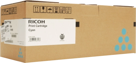 ORIGINAL Ricoh toner ciano 407384 SP C352EC ~9000 Seiten