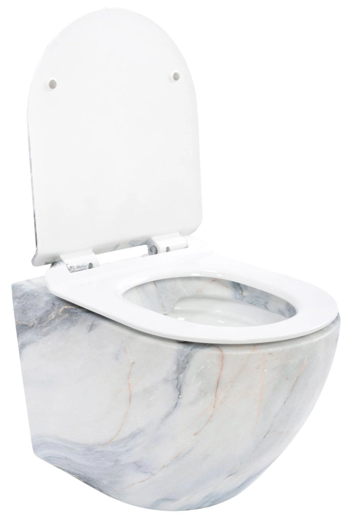 Vaso Wc Sospeso Rea Carlos Slim Granit Matt