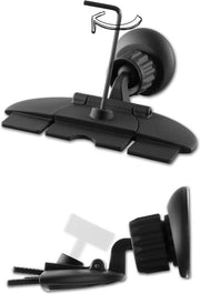 Oggetto per Orecchini CD - Registrazione Magnetica per Telefono con Sistema di Avvolgimento Rapido - Adatto a Qualsiasi Car CD Player - Universale per Apple iPhone Samsung Navi