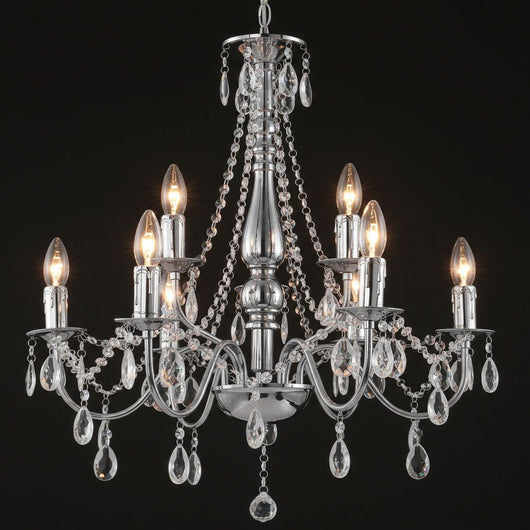 Lampada Da Soffitto Ebt016-9cp Chrome