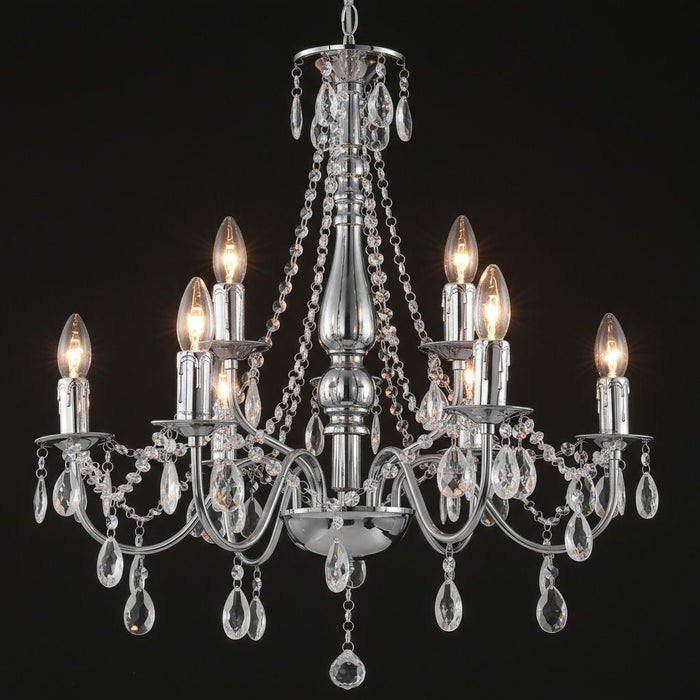 Lampada Da Soffitto Ebt016-9cp Chrome