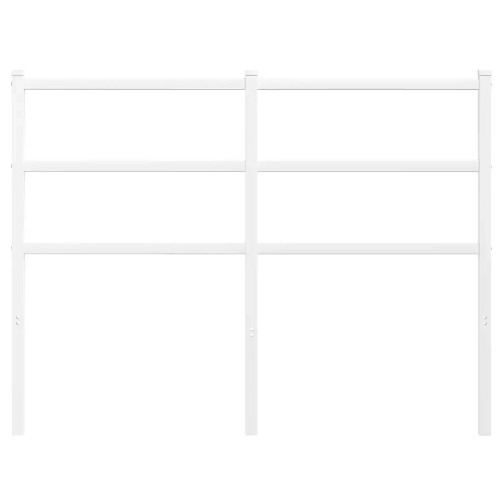 Testiera di Ricambio in Metallo Bianco 120 cm 355445