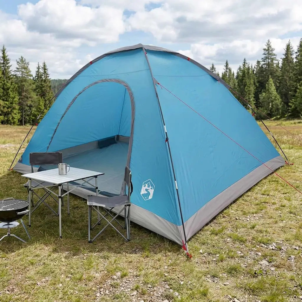 Tenda da campeggio con tetto Blu 335 x 275 x 180 cm 42028638