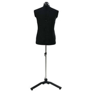 Manichino regolabile maschile Nero 37.5-45.5 pollici Tessuto CFW5994013