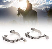 Spolverini per Cavallo - Acciaio Inossidabile - Design Elegante - Adatti a Training/Competizione - Sicuri e Comodi - Disegni Esclusivi - Spolverini
