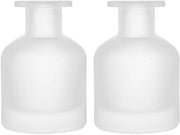 Diffusori da Aromaterapia in Vetro 2 pezzi - Contenitori Navicellabili per Diffusione di Oli Essenziali - Design Cilindrico - 150 ml - Elegantemente Robusto - Diffusore di Oli Essenziali