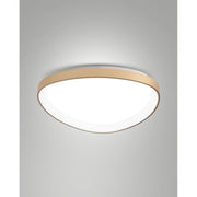 Quirk Plafon. Led Ottone Satin.D.600