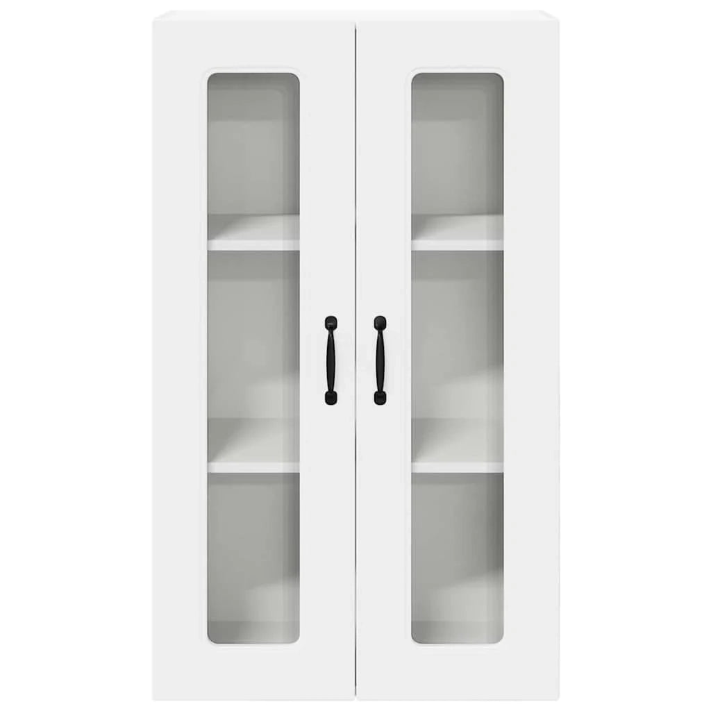 Mobile da cucina rettangolare con ampio spazio contenitivo 60 x 31 x 100 cm legno composito bianco 02_0053853