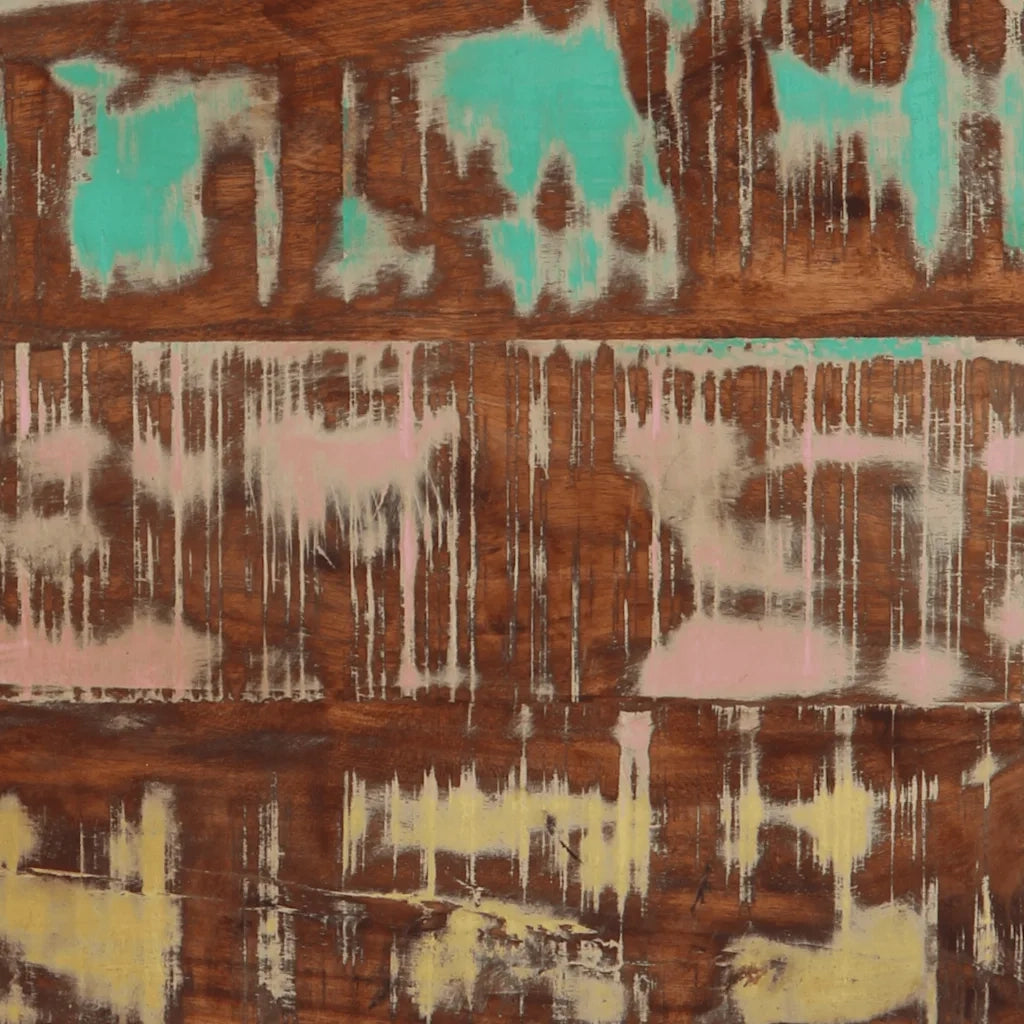Comodino 40x40x59 cm in Legno Massello di Recupero 4016695