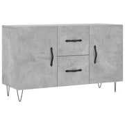 Buffet credenza cassettiera armadio mobile contenitore organizer per cucina soggiorno salotto 100 x 36 x 60 cm legno ingegnerizzato grigio 02_0031828