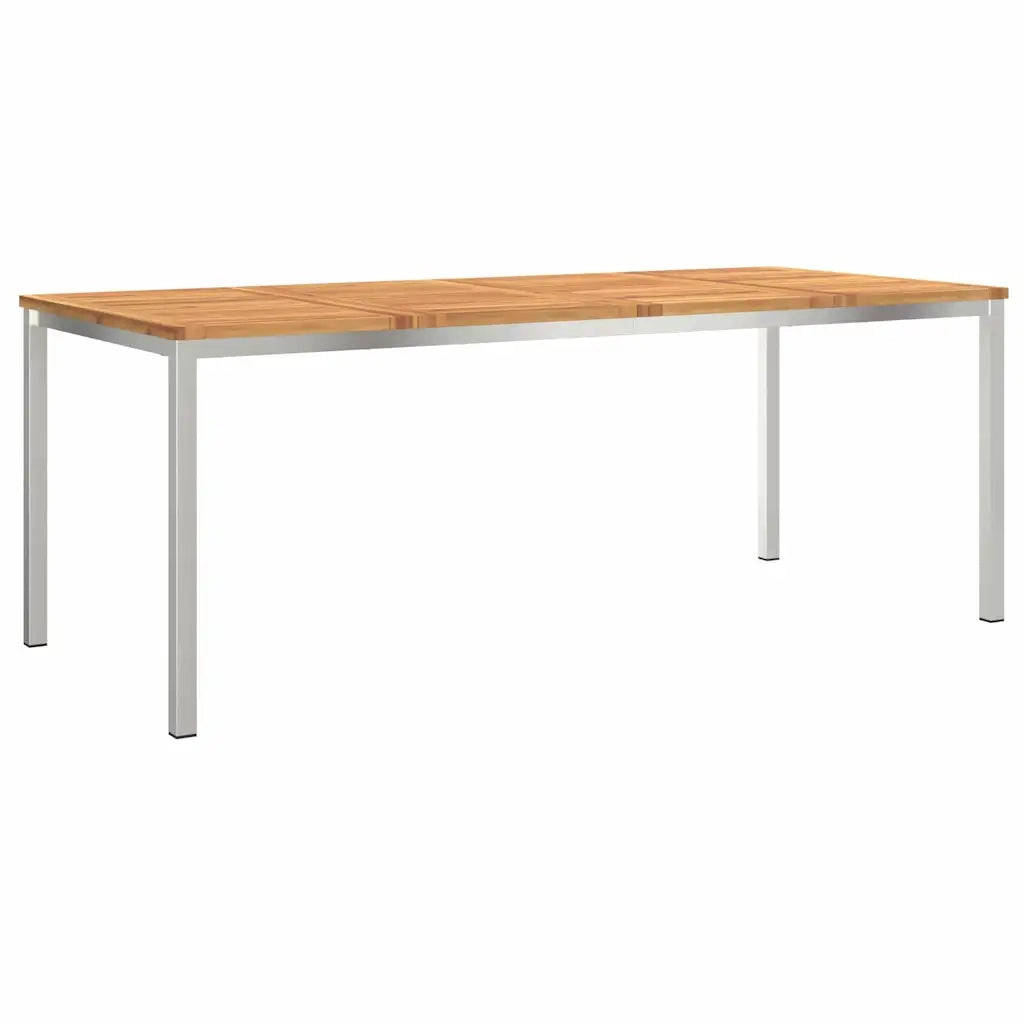 TavolodaPranzo Marrone Legno di Acacia Massello 42006191