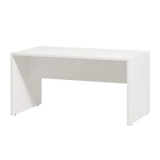 Formia, Tavolino da Salotto con Piedini, 90x49.5x45.5h cm Bianco