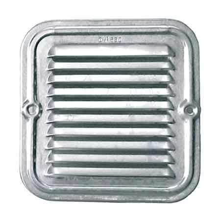 GRIGLIA DI AERAZIONE IN ALLUMINIO SOVRAPPONIBILE mm 230x230