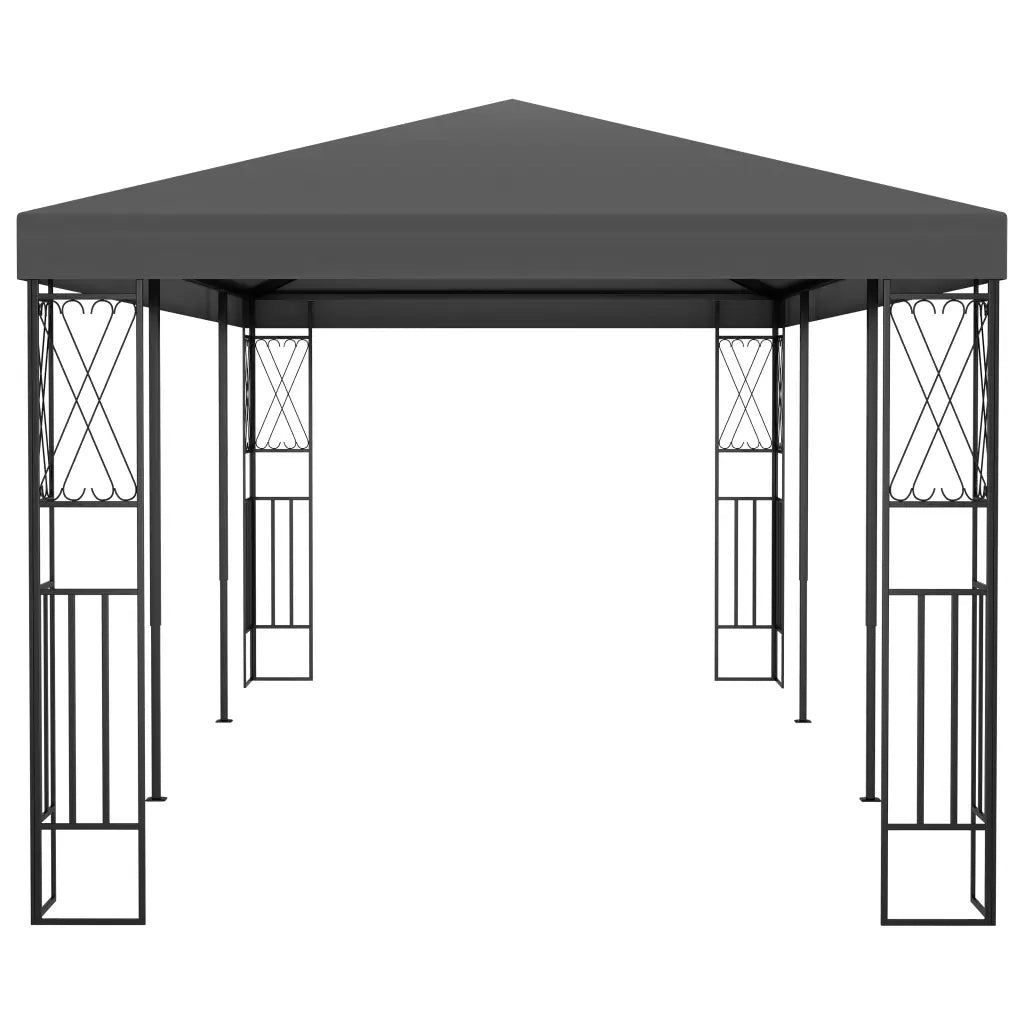 Gazebo 3x6 m Antracite in Tessuto cod mxl 54688