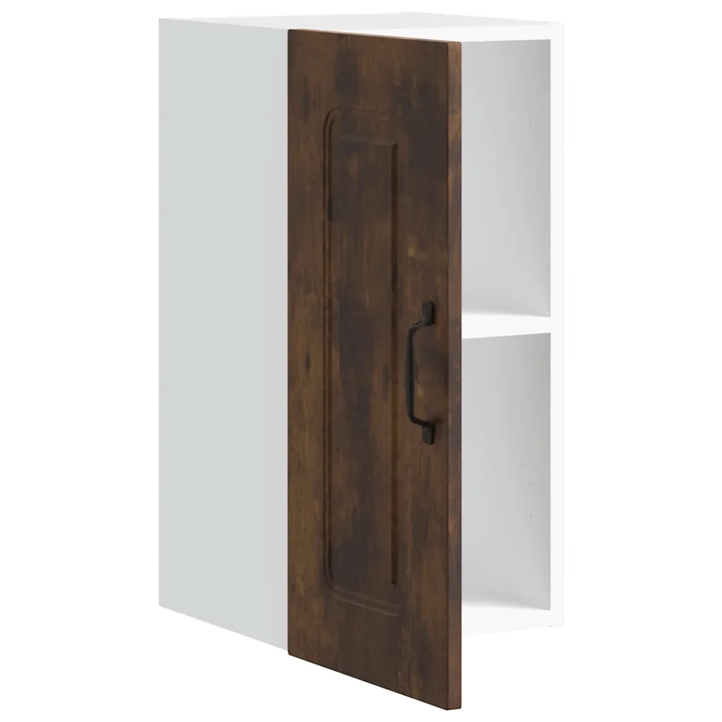 Pensile da Cucina Kalmar Rovere Fumo in Legno Multistrato