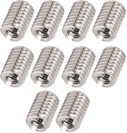 Set di viti riduttive 10 pezzi - femmina M5 x 0,8 mm - maschio M8 x 1,25 mm - lunghezza 12 mm - acciaio inossidabile - attrezzatura per riparazione di viti - set di viti per riparazione