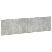Testiera da Muro ARNHEM Grigio Cemento Legno ingegnerizzato 896708