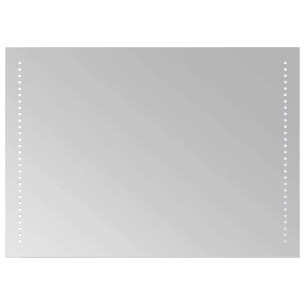Specchio da bagno LED Trasparente 50 x 70 cm vetro temperato 42045777