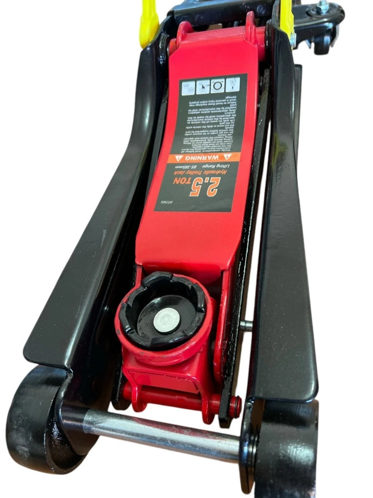 CRIC A CARRELLO 2.5 TONNELLATE CARRELLO SOLLEVATORE RIBASSATO CRIC BASSO 2500 KG