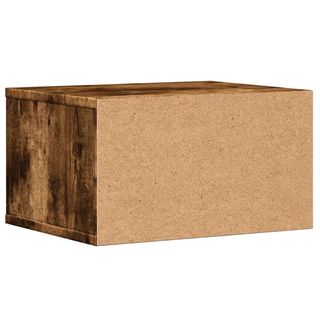 Supporto Stampante Rovere Fumo 40x32x22,5 cm Legno Multistrato CFW4165897