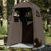 Tenda da Doccia Marrone Impermeabile 4009477