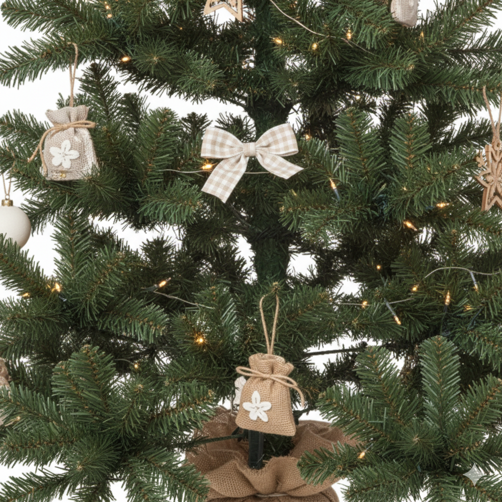 Minipino alberello di natale in pvc per spazi piccoli h 90 cm