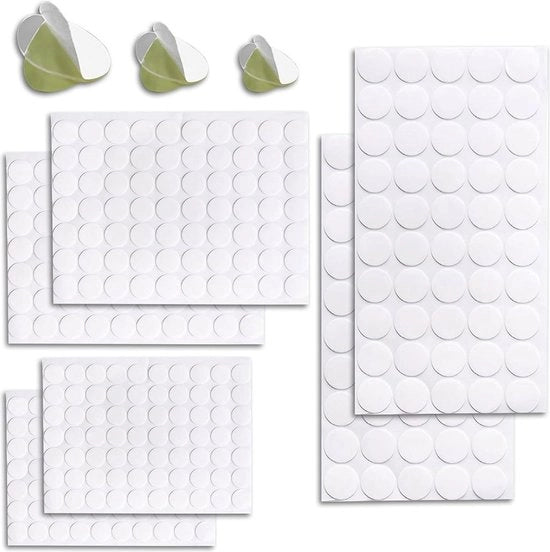 Set di punti autoadesivi a doppia faccia per decorazioni di festival - 8mm 10mm & 20mm